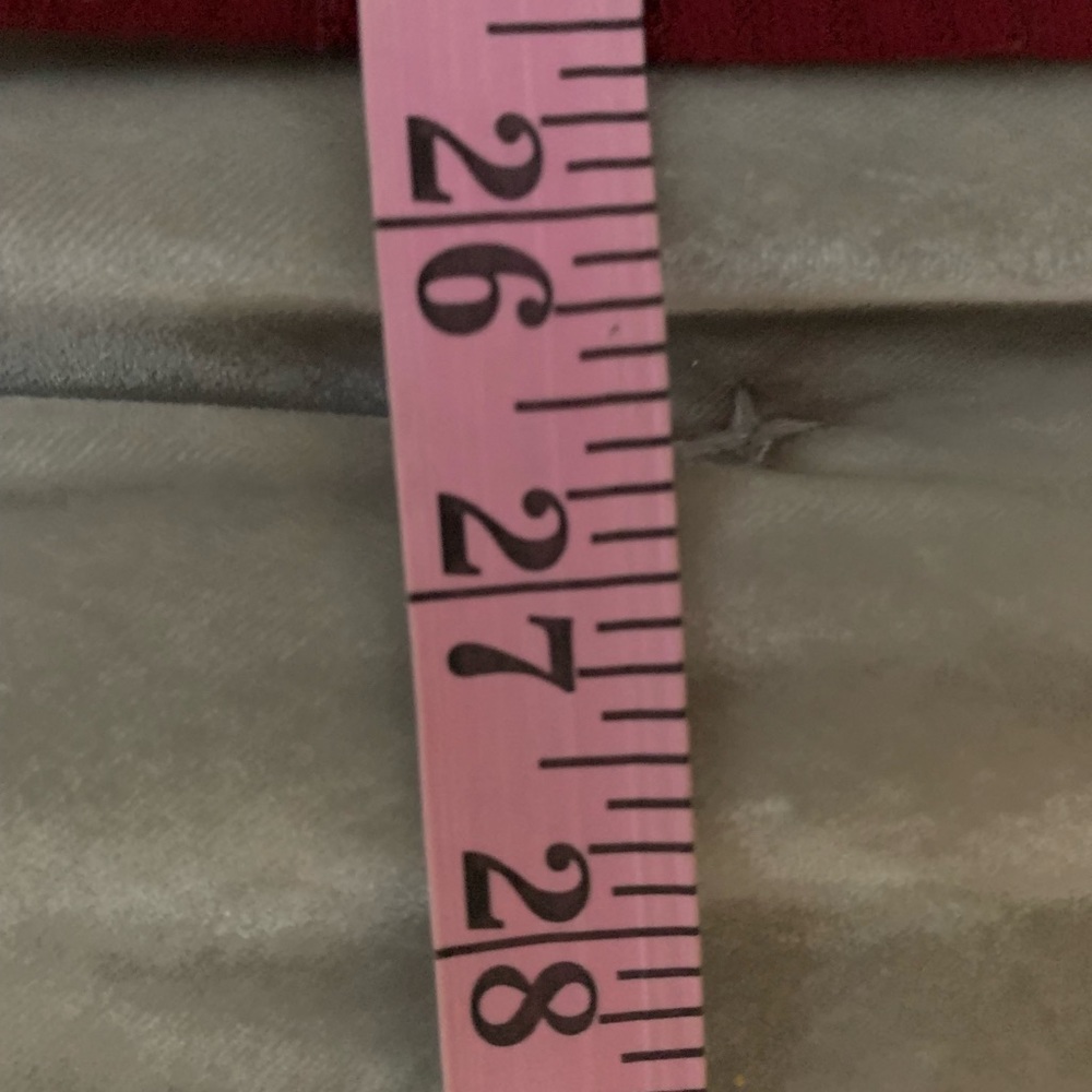 D O N A T E D ModCloth 2X 3/4 sleeve shirt in maroon EUC B60 - Picture 5 of 8